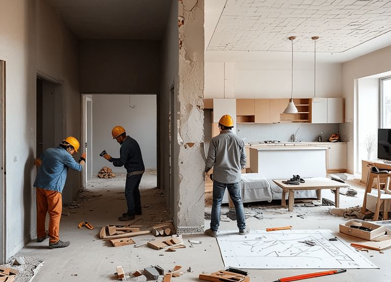 Перепланировка стен