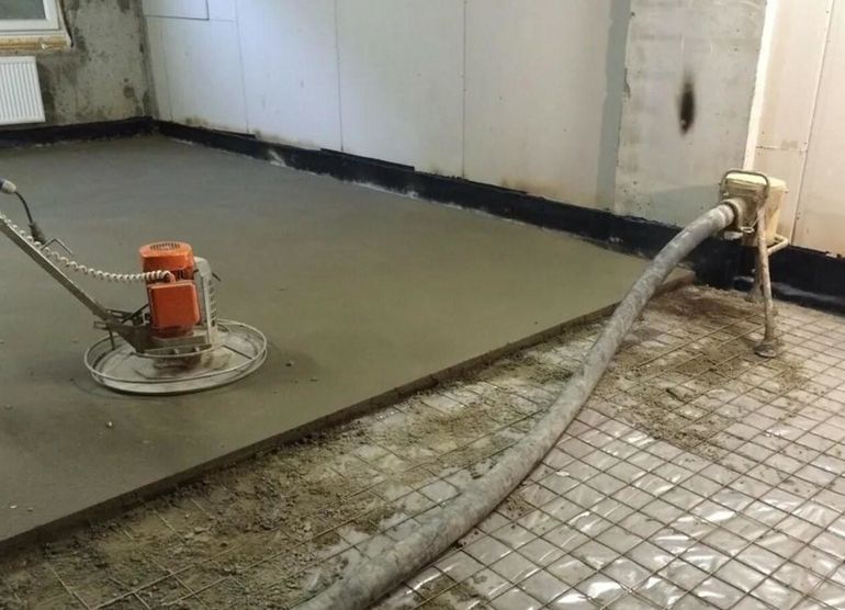 Стяжка пола